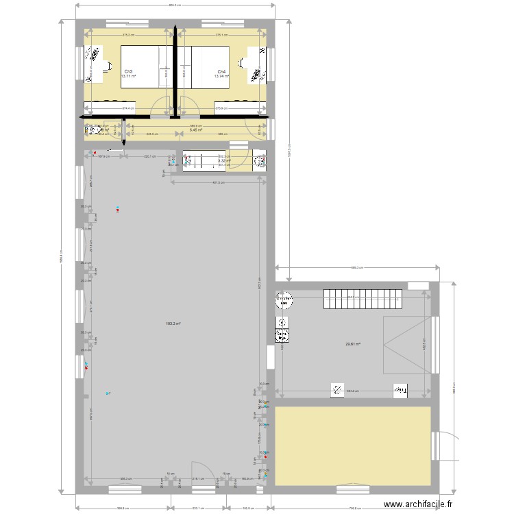 annexe vide. Plan de 0 pièce et 0 m2