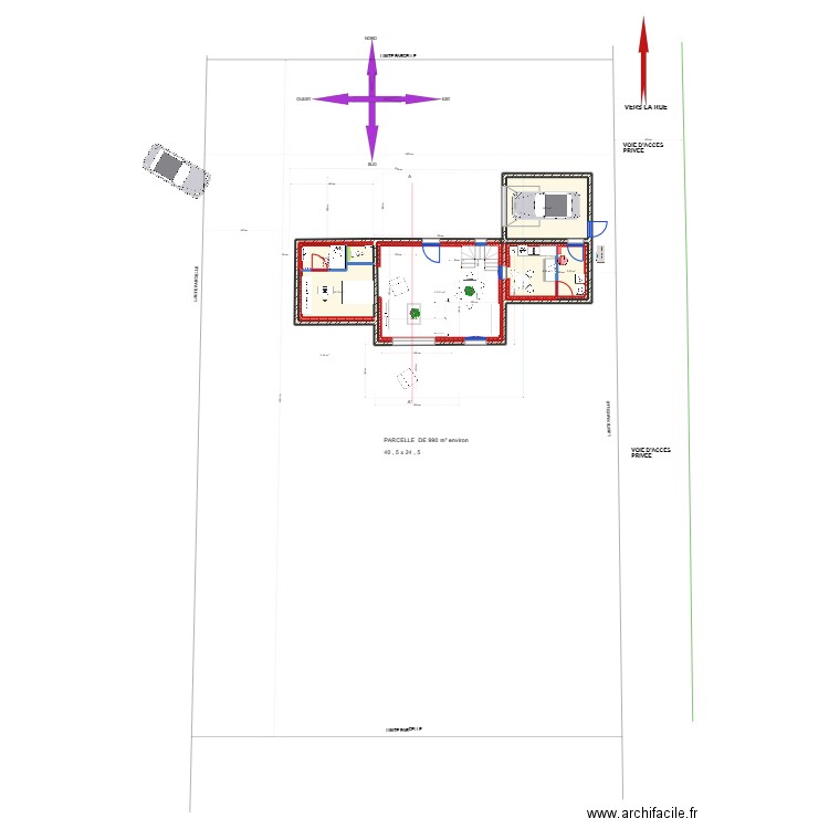  DE MONTBELL modif 09/10. Plan de 0 pièce et 0 m2