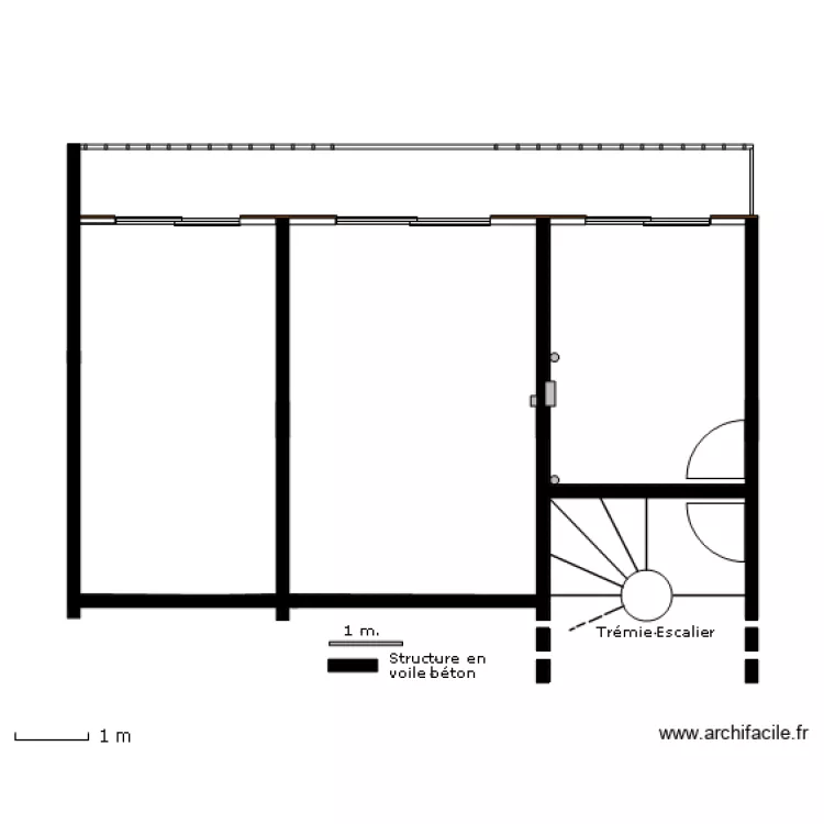 Plan STR pr demolition mur etat actuel 2015 ok. Plan de 