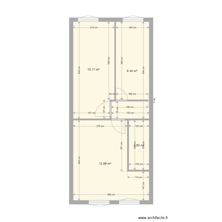 Maison A1. Plan de 0 pièce et 0 m2