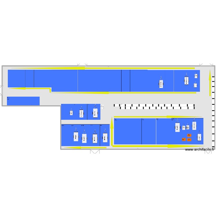 5s controle reception. Plan de 1 pièce et -1143 m2