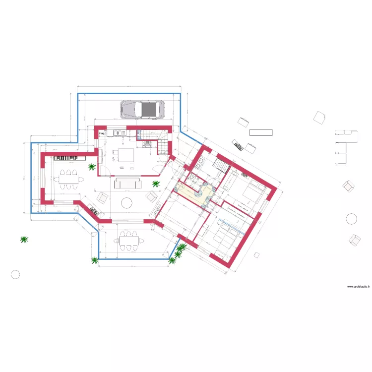 Villa réalisation projet17. Plan de Villa réalisation projet17. Plan de