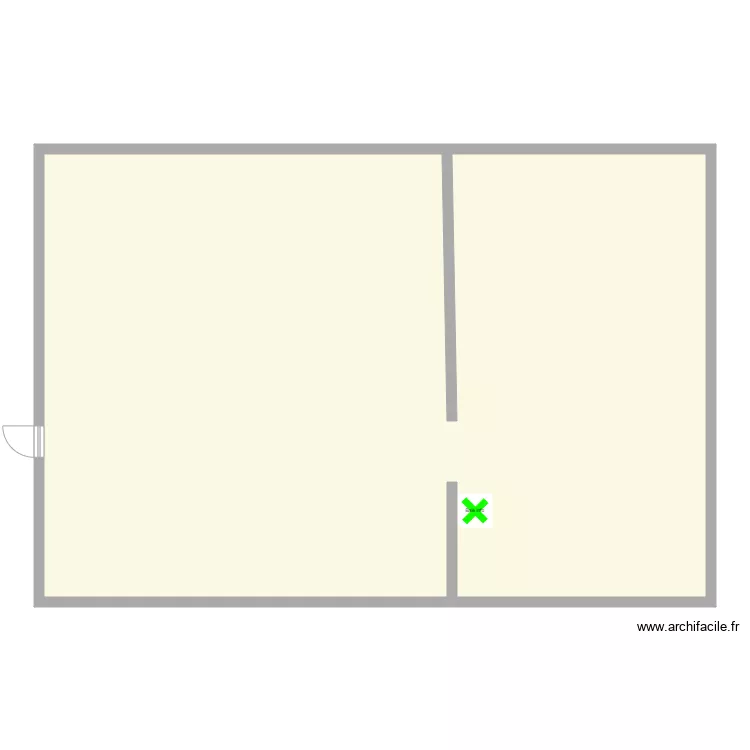 Plan Labo etage. Plan de 