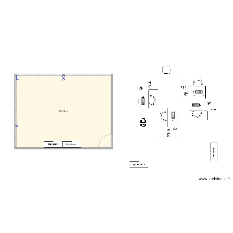 GAC 1. Plan de 0 pièce et 0 m2