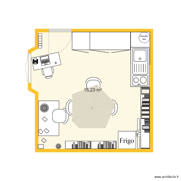 JARDIN PUB AVANT. Plan de 0 pièce et 0 m2
