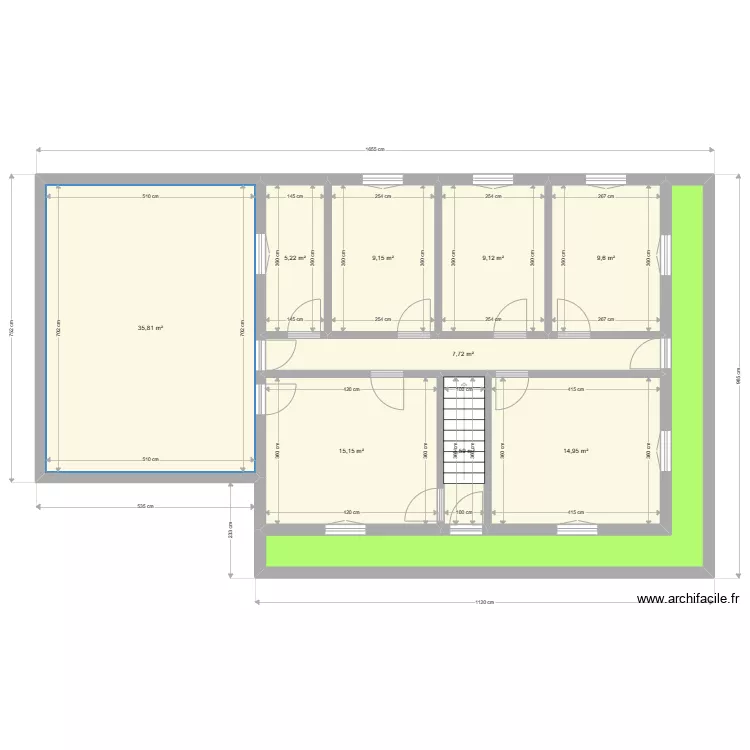 casa quinta do monte. Plan de 