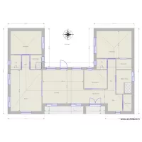  Plan maison H Penestin to&icirc;tures