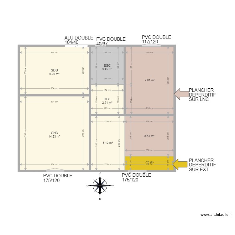 MARTINEZ. Plan de 0 pièce et 0 m2