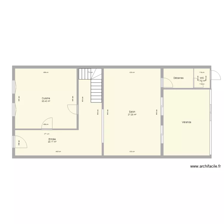 CHARRUAUD PROJET. Plan de 