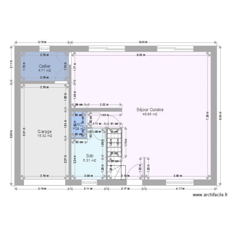 ADELAIDE. Plan de 0 pièce et 0 m2