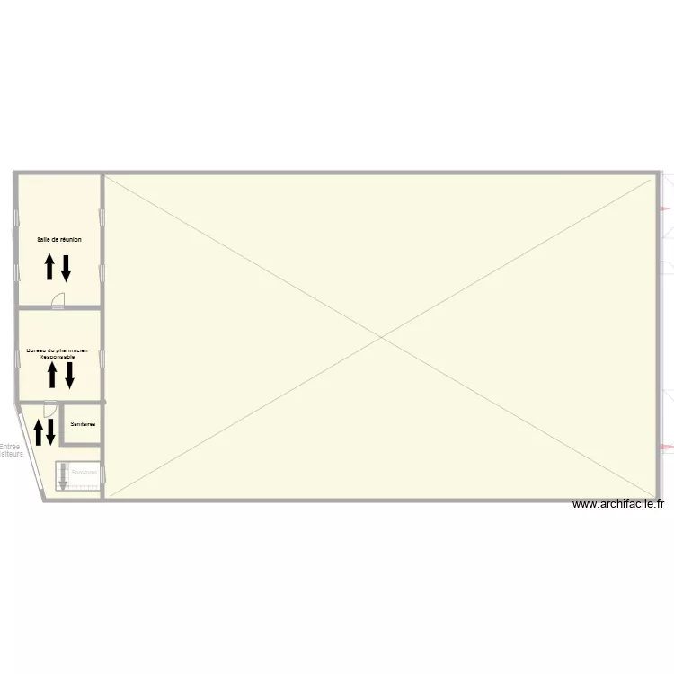 PLAN annot&eacute; TULIPE 2. Plan de 