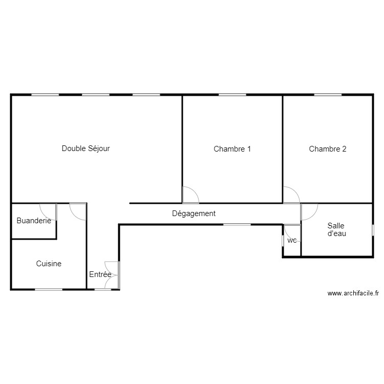 plan krief 0909. Plan de 0 pièce et 0 m2