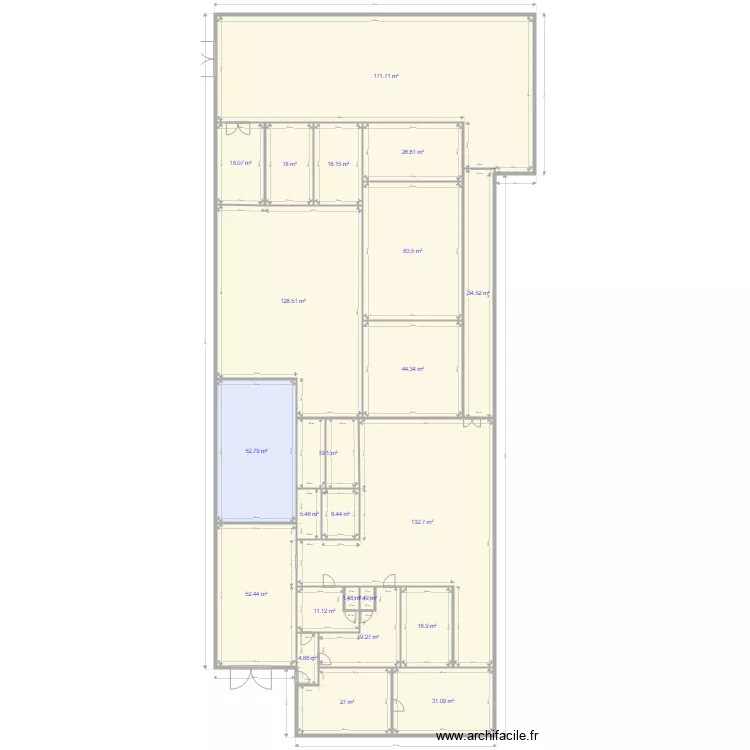 Salaison bearn 005. Plan de 