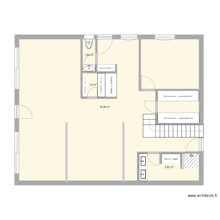 projet 42400. Plan de 0 pièce et 0 m2