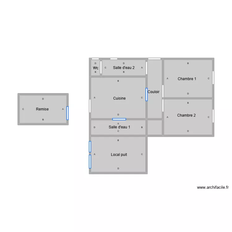 Babin Brem. Plan de 10 Pièces et 34 m² Babin Brem. Plan de 10 Pièces et 34 m²