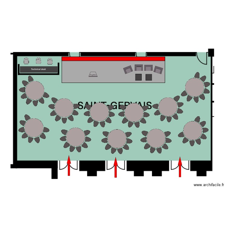 implantation Lizzie 2025.. Plan de 0 pièce et 0 m2