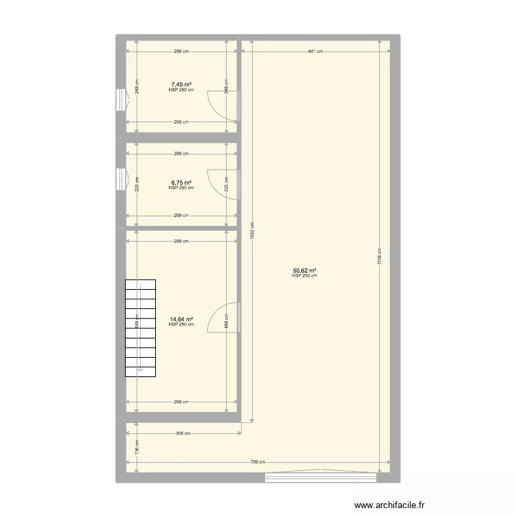 Agnes Nath Home cave. Plan de 