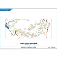 Palan de situation    chalet 79