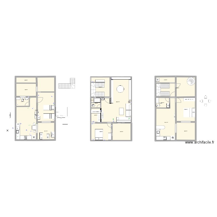 neuf plan 1 etage. Plan de 0 pièce et 0 m2