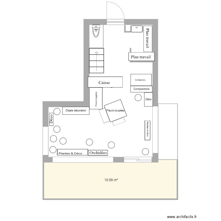 magasin2. Plan de 0 pièce et 0 m2