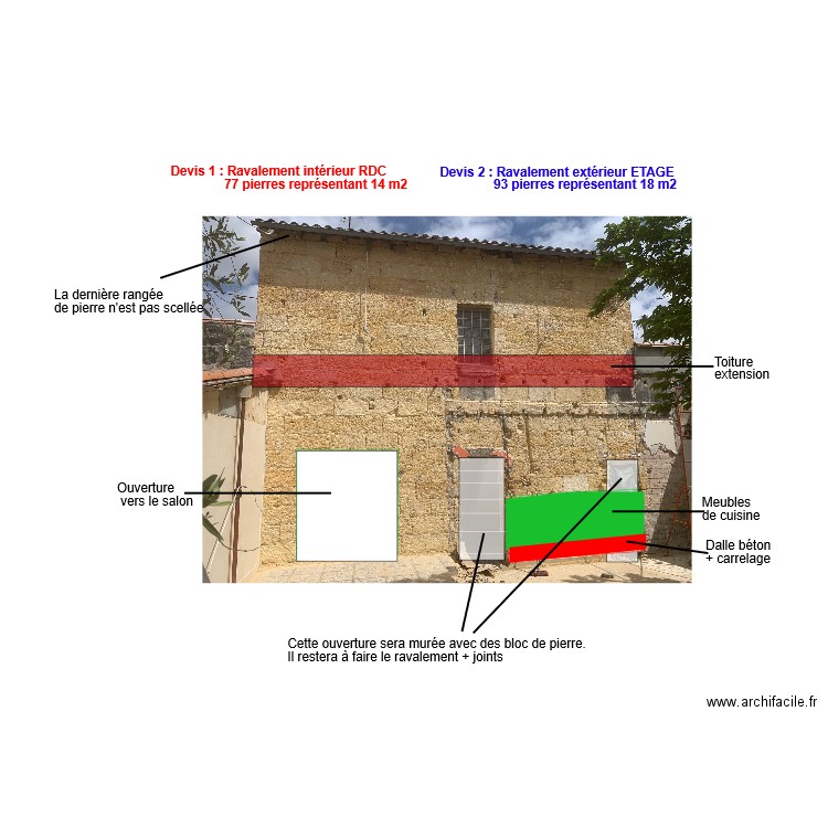 tailleur de pierre. Plan de 0 pièce et 0 m2