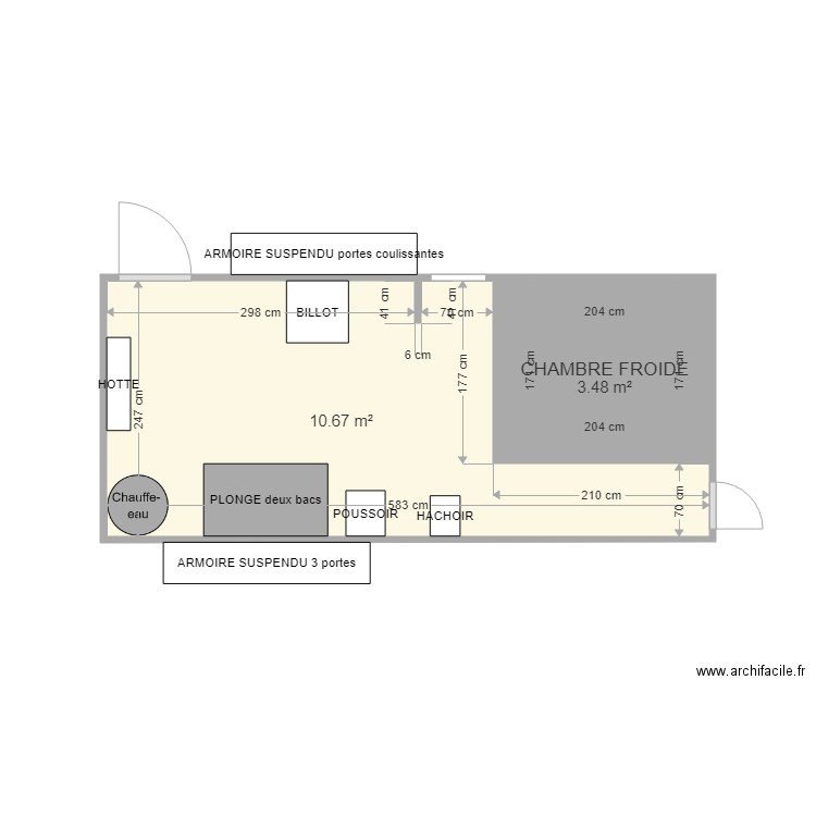 Boucherie TERRAS 82. Plan de 0 pièce et 0 m2