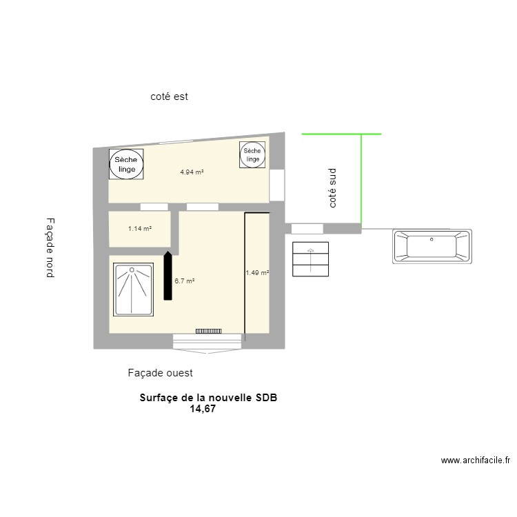 aaCvx. Plan de 0 pièce et 0 m2