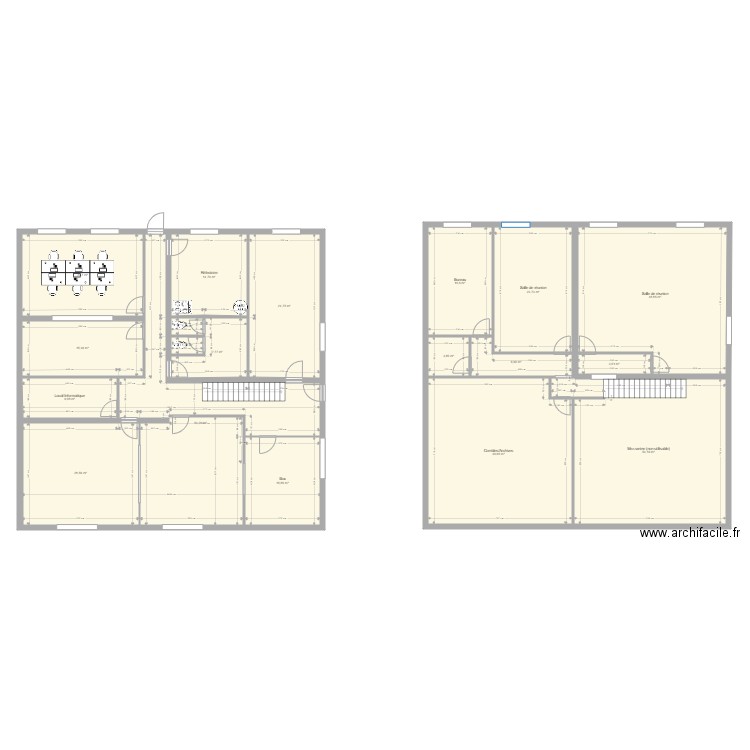 Bureau 13 V1 modifée. Plan de 0 pièce et 0 m2