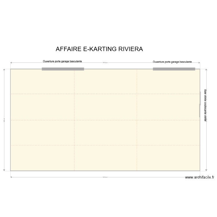 AFFAIRE E KARTING RIVIERA. Plan de 0 pièce et 0 m2
