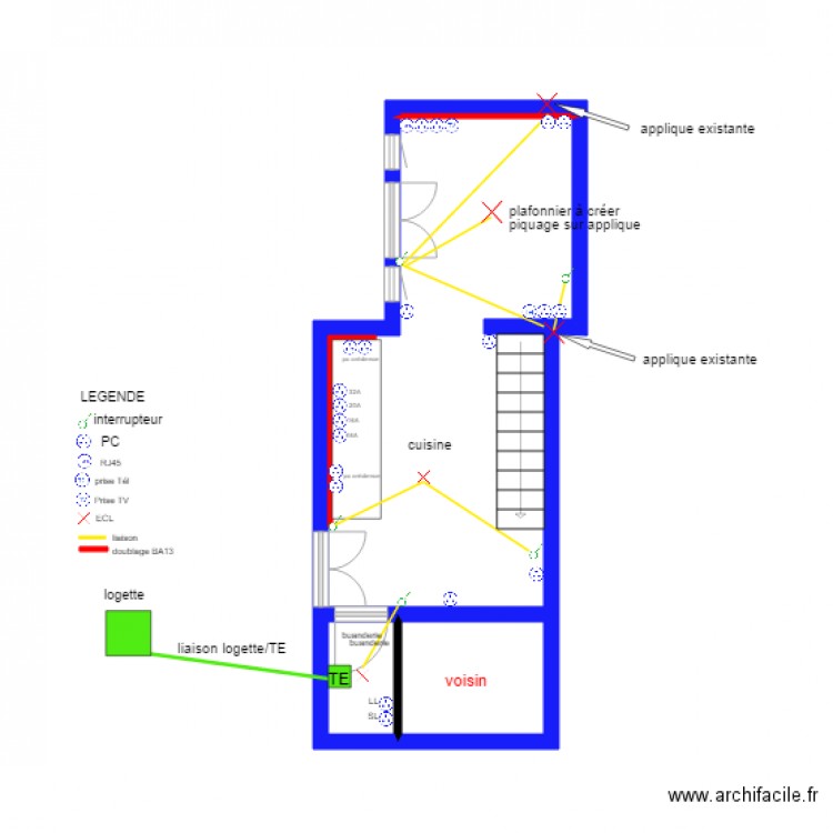 CSS ELEC. Plan de 0 pièce et 0 m2