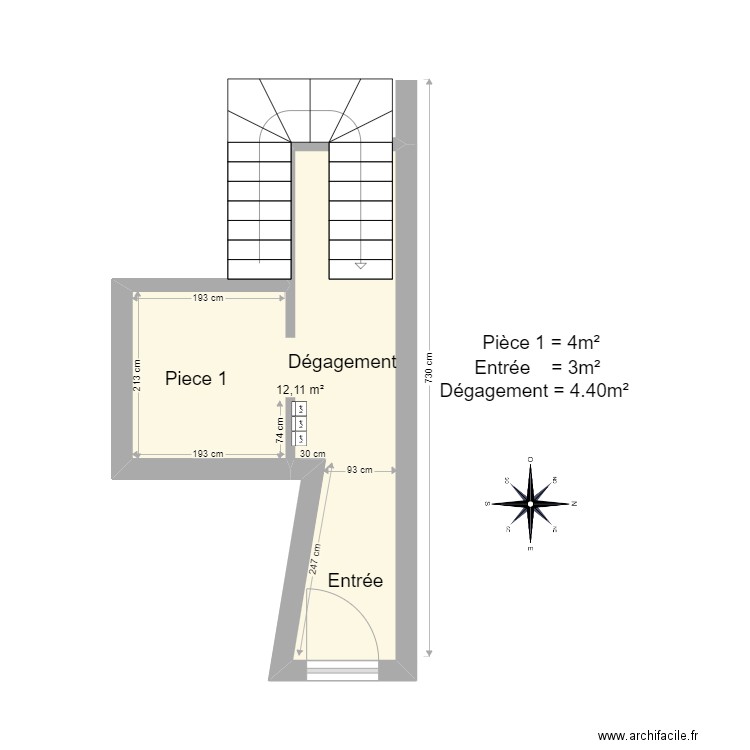 Rdc IMMEUBLE Chatillon Coligny. Plan de 0 pièce et 0 m2