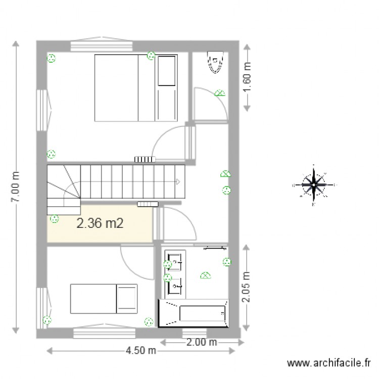 VA 1 Premier en letat. Plan de 0 pièce et 0 m2