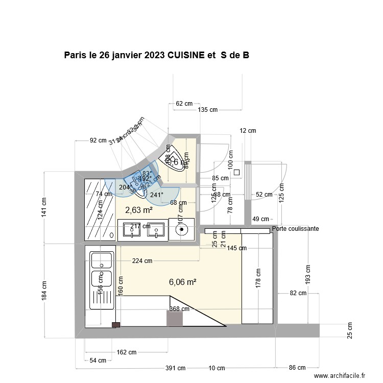 PPP CUISINE 02. Plan de 0 pièce et 0 m2