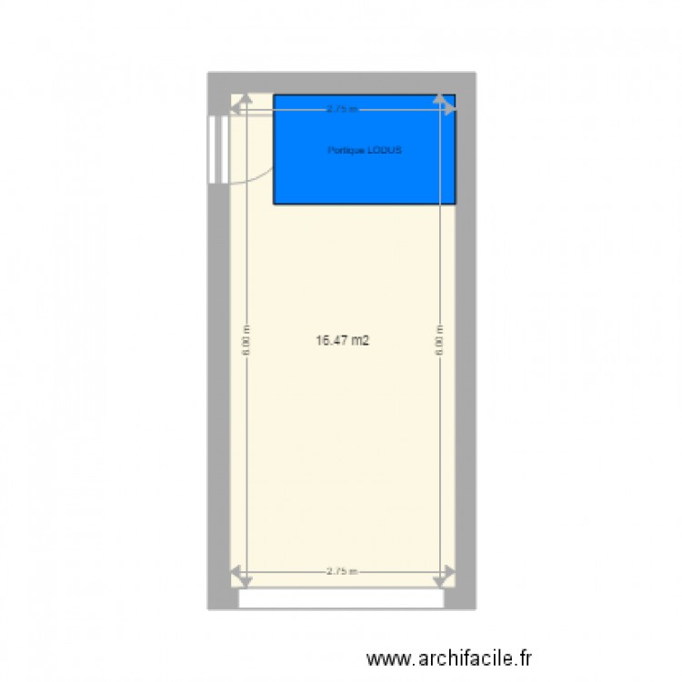 Plan M DOT. Plan de 0 pièce et 0 m2