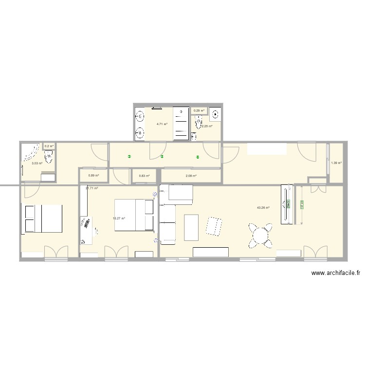 Marseille disposition 2017. Plan de 0 pièce et 0 m2