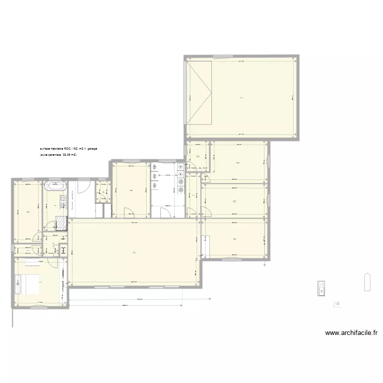 version 25 10 ss &eacute;tage. Plan de 