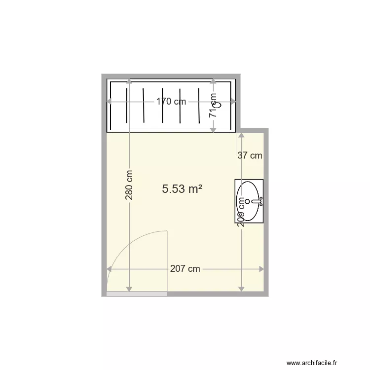 ANDREGETHI MARIO. Plan de 