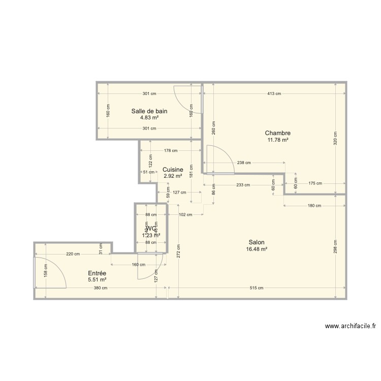 Bonnefoy Immo Andre Vasseur. Plan de 0 pièce et 0 m2