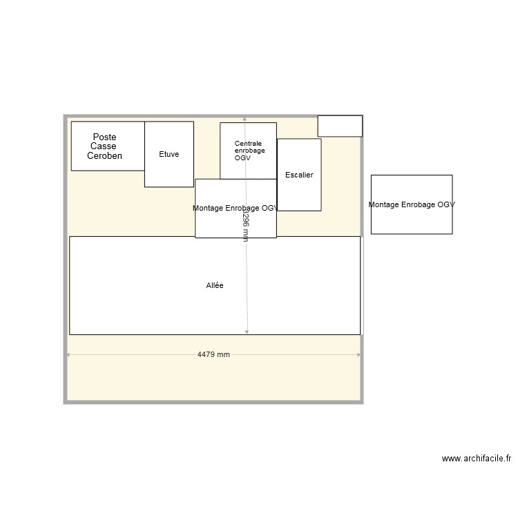 Zone Enrobage UAP1 v2. Plan de 0 pièce et 0 m2