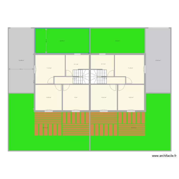 PROJET INVEST ETAGE. Plan de 