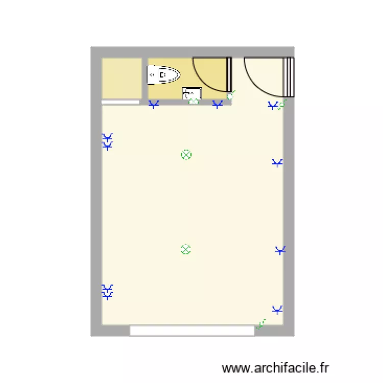 FATIMA ELECTRICIT&Eacute;. Plan de 