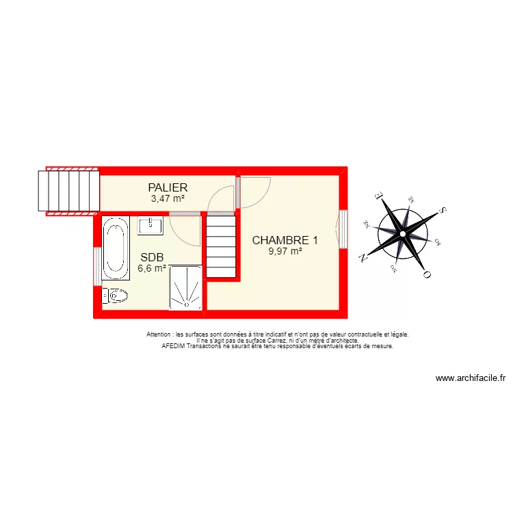 BI12356 - ETAGE. Plan de BI12356 - ETAGE. Plan de