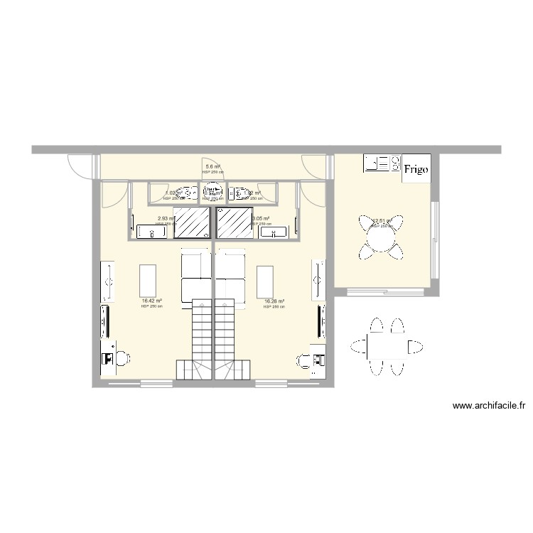 DEPENDANCE 2e. Plan de 0 pièce et 0 m2