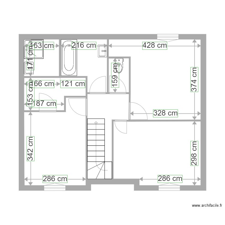 capelle. Plan de 0 pièce et 0 m2