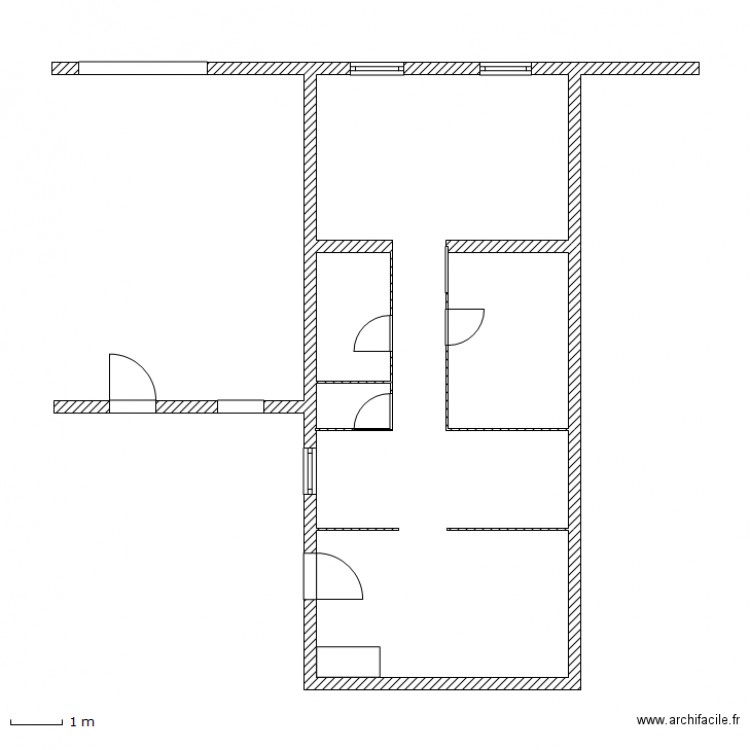 Vivant-1975. Plan de 0 pièce et 0 m2