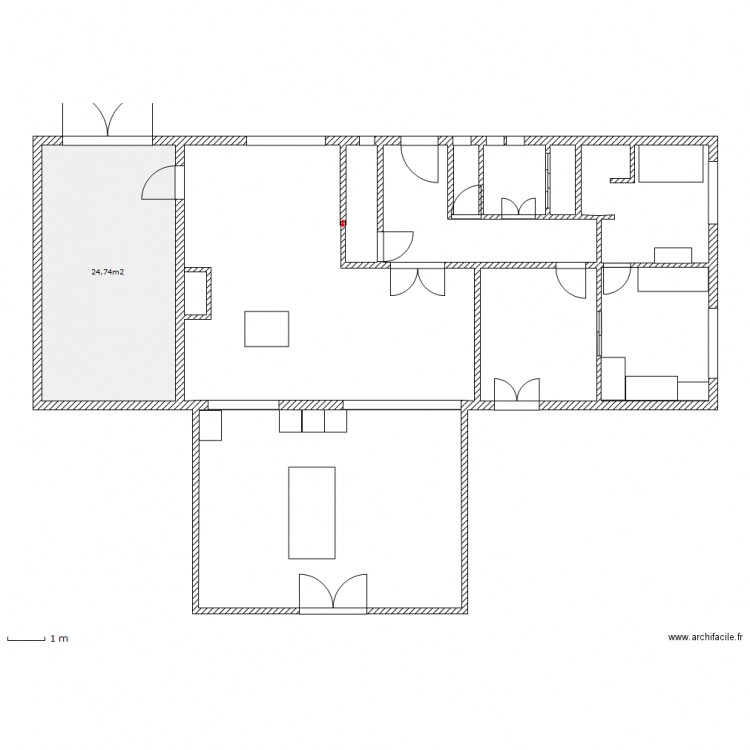 PLAN EXACTE9. Plan de 0 pièce et 0 m2