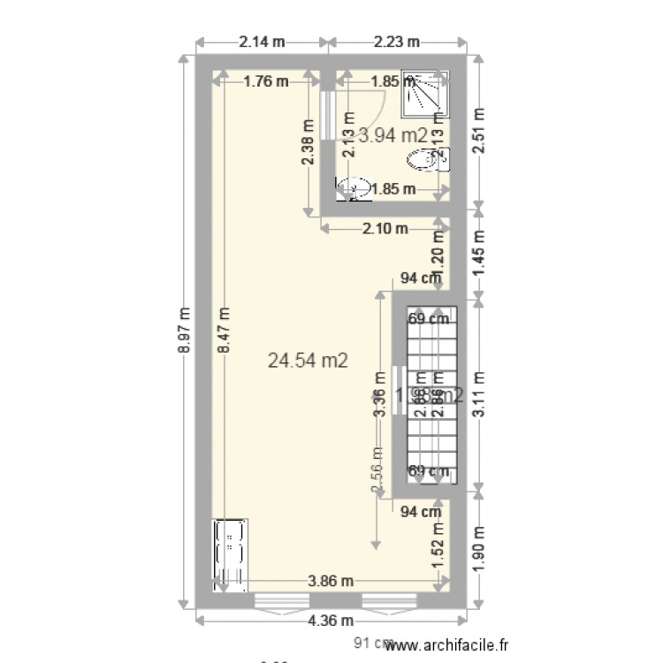 soubiran 1ER NEUF. Plan de 0 pièce et 0 m2