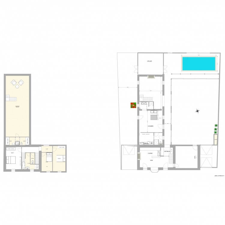 lambervez 3. Plan de 0 pièce et 0 m2