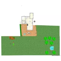 Plans extension version escalier entr&eacute;e vierge