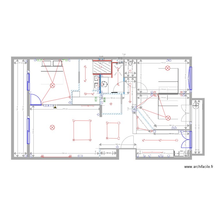 16 Durand 30 03 electricité. Plan de 0 pièce et 0 m2